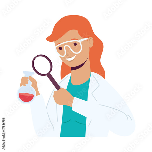 scientific female character
