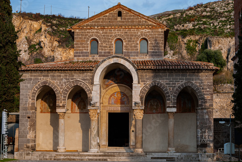 Tableau sur toile Benedictine Abbey of Sant’Angelo in Formis, Capua, Campania, Italy