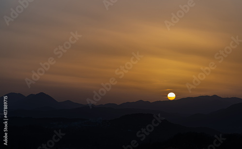 Spectacular photographs of sunsets in Molise