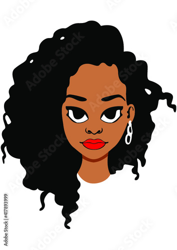 Afro Woman, Black Girl, African American Woman, Curly Hair, Afro Queen, Strong Woman