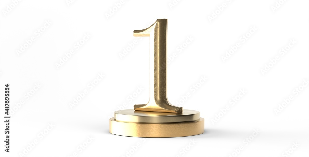gold winner first place 3d isolated gold winner first place 3d isolated