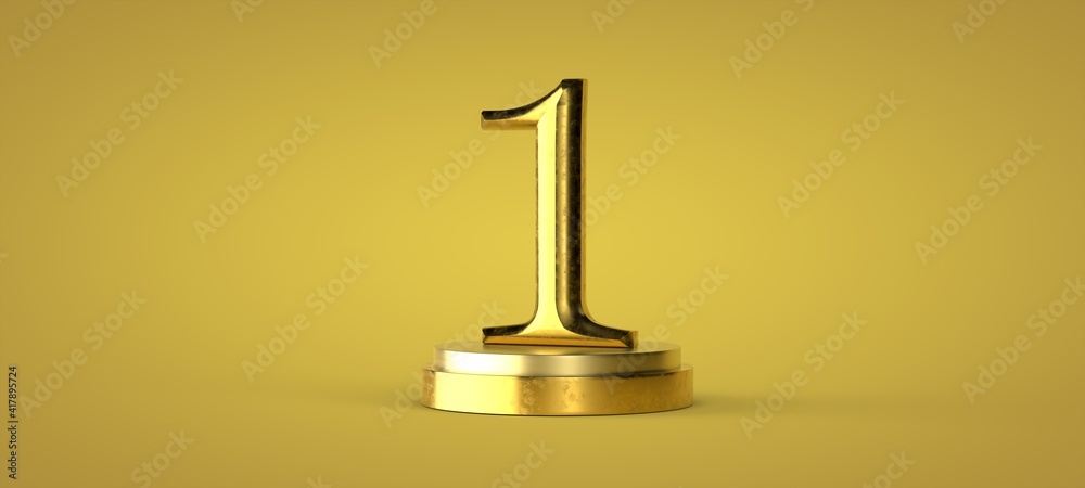 gold winner first place 3d isolated gold winner first place 3d isolated