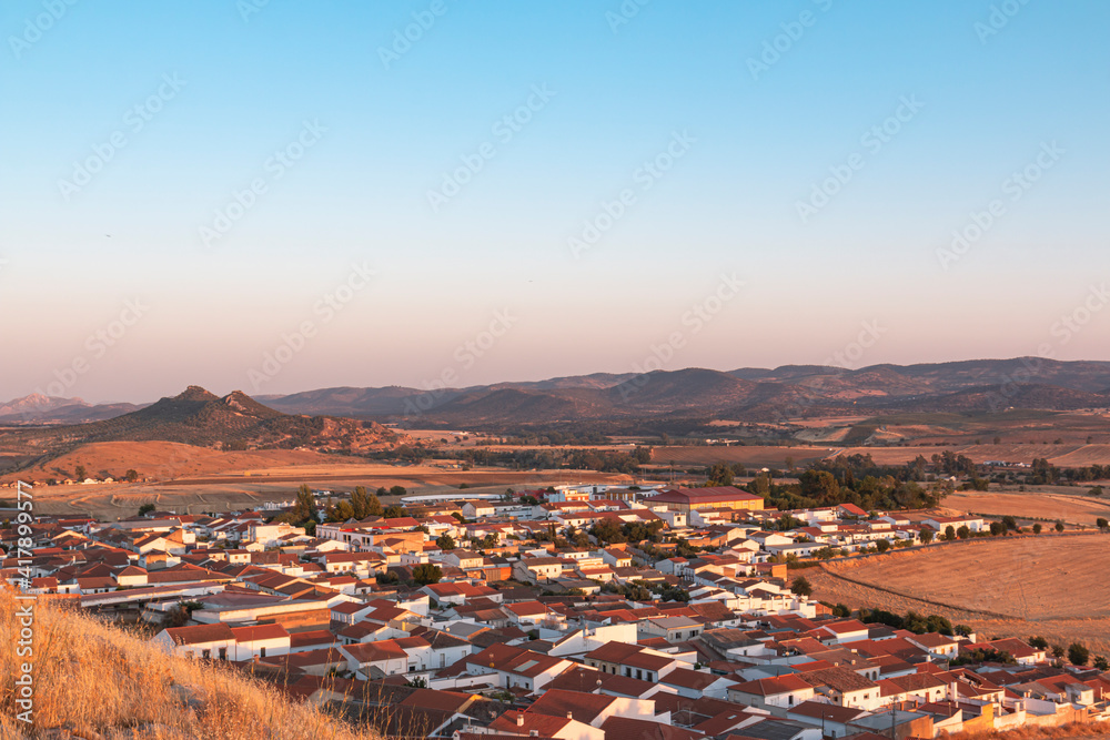Small Andalusian town in southern Spain