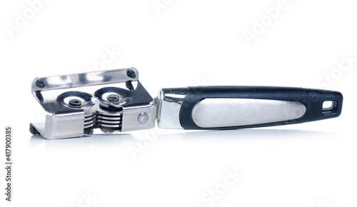 Fotografie Manual knife sharpener on white background isolation