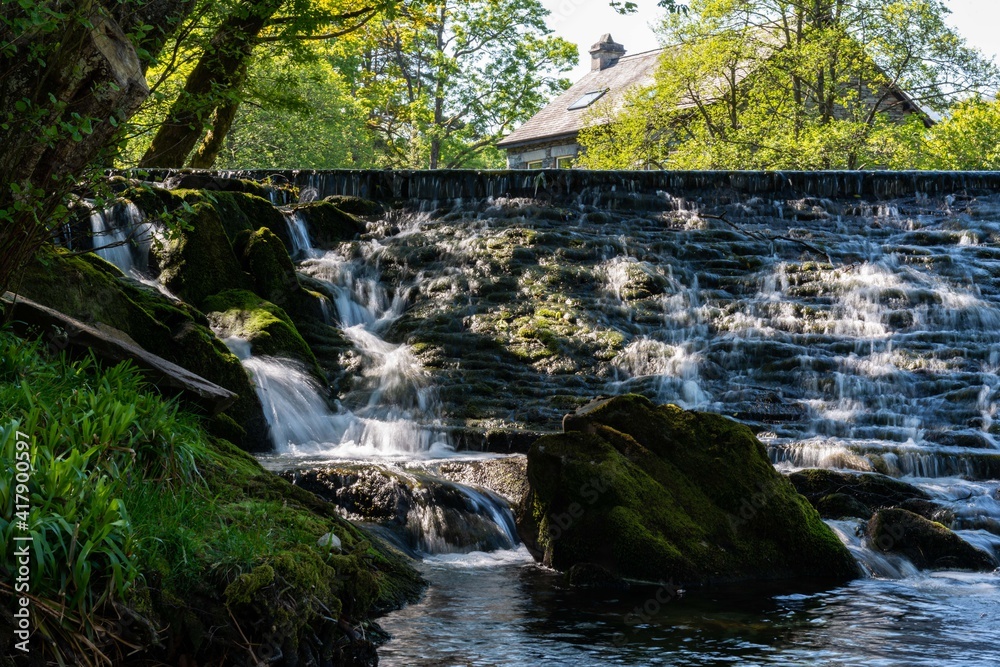 waterfall in the park