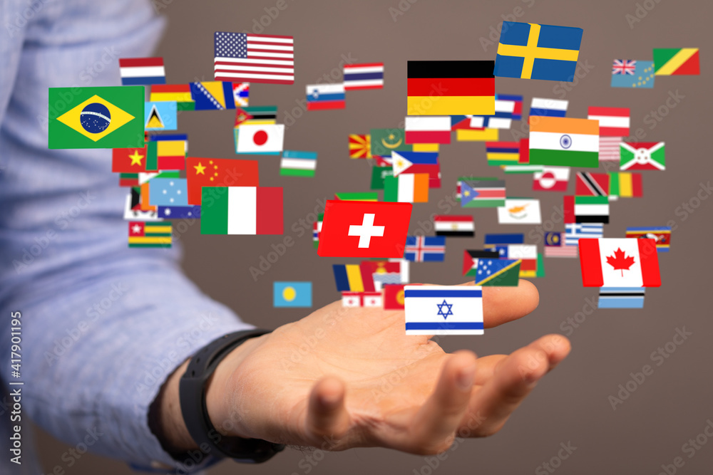 Globe International World Flags. Globe International World Flags.