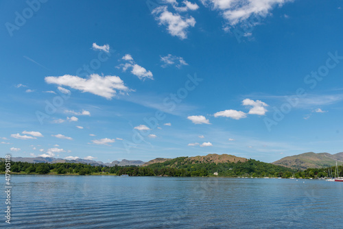 landscape with lake