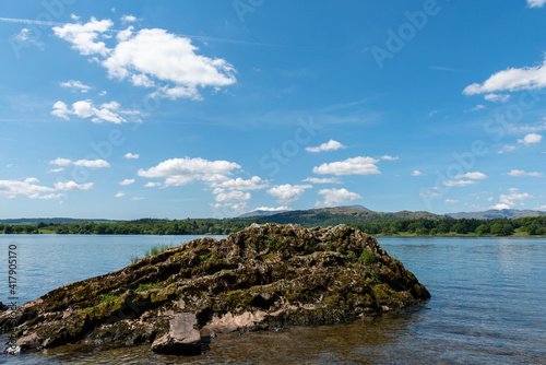 landscape with lake