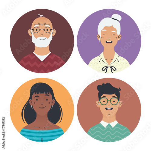 diverse people group
