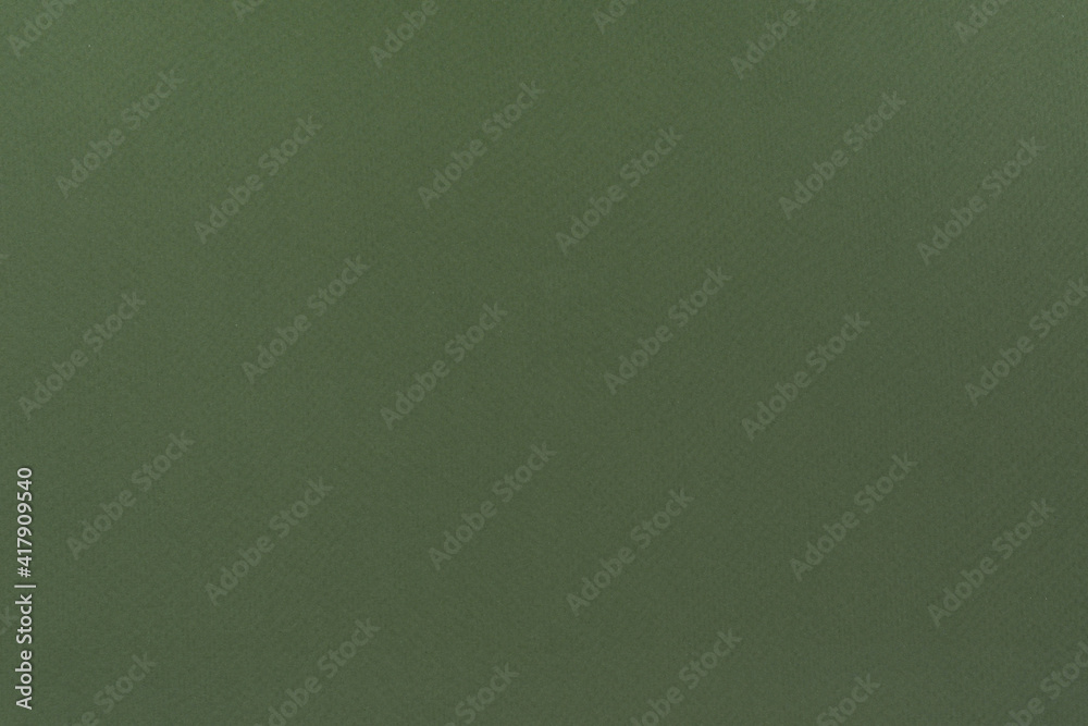 Fototapeta premium Green paper background. Fern green colour paper texture.