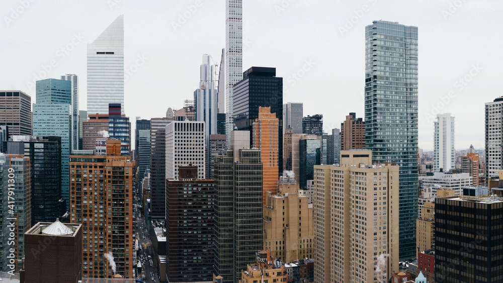 Obraz premium Midtown Manhattan skyline