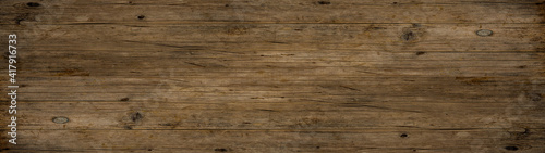old brown rustic dark wooden texture - wood timber background panorama long banner 
