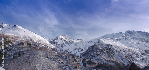 Elbrus region and beautiful mountains