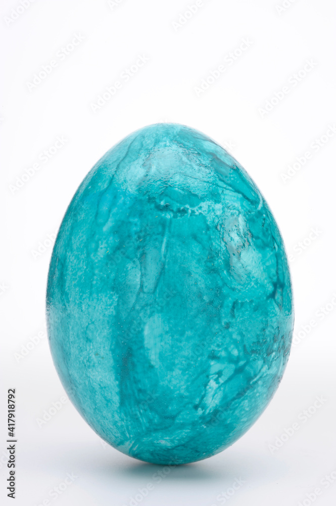 colored easter eggs on white background colored easter eggs on white background