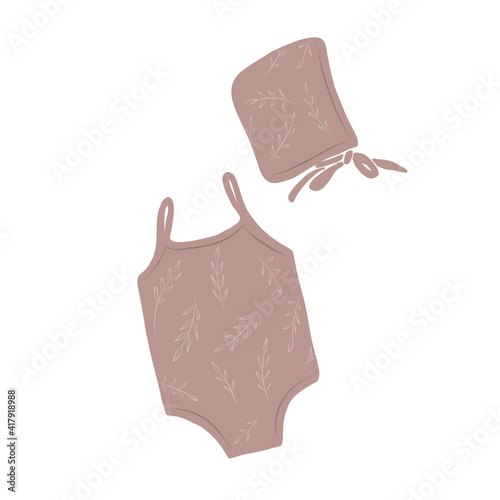 baby boho modern scandinavian style. abstract minimalism. newborn baby in a cocoon. ideal for postcards, parties, social media stories and bloggers