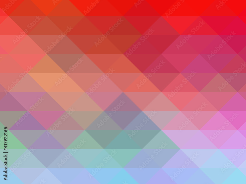 Triangular pixelation. Multi-colored pixel background. The texture consisting of multi-colored triangles. Triangular pixelation. Multi-colored pixel background. The texture consisting of multi-colored triangles.