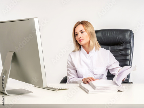 Online conference with pati...