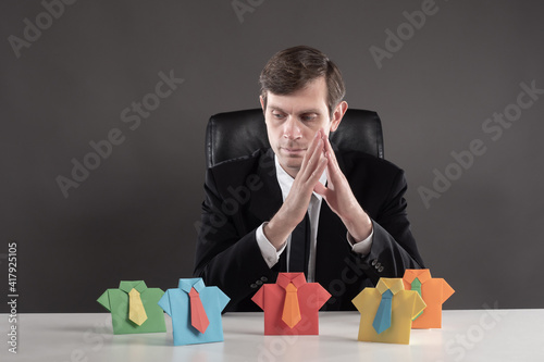 Personnel change. The boss ...