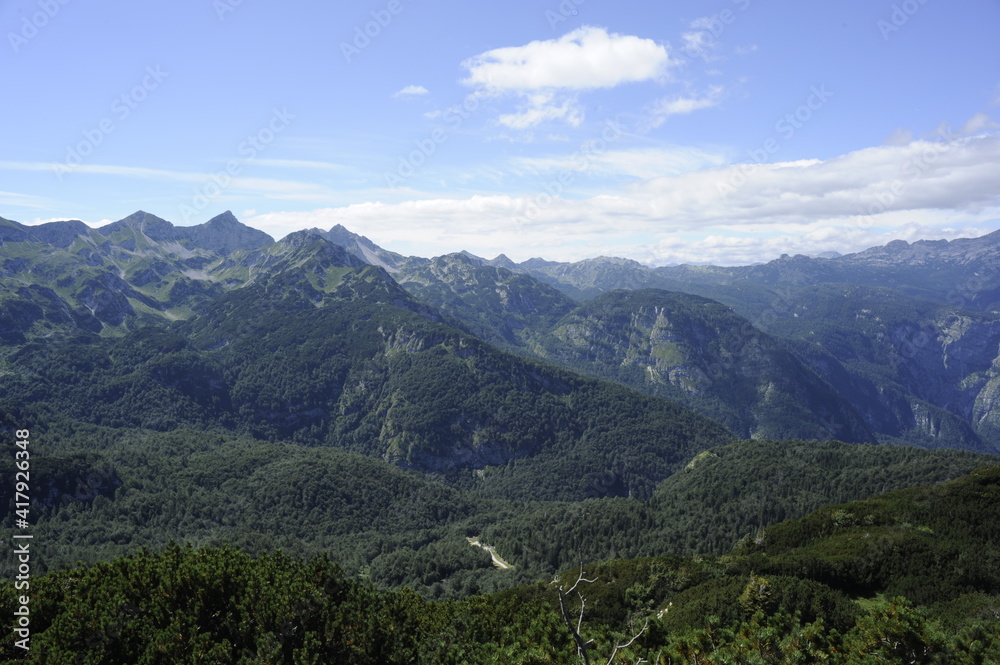 landscape in the mountains landscape in the mountains
