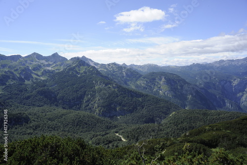 landscape in the mountains