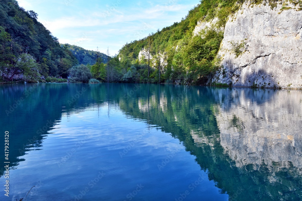 Fototapeta premium lake and mountains