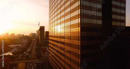 Amanecer en la ciudad