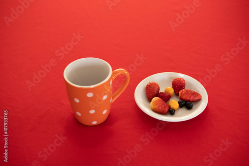 cup of coffee with heart