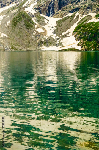 Mesmerizing view of a beautiful Katora lake, Kumrat Valley photo