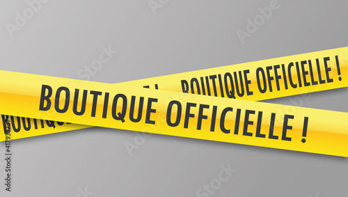Logo boutique officielle.