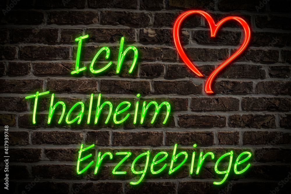 Obraz premium Talheim, Erzgebirge