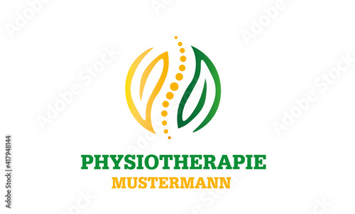 Physiotherapie, Heilpraktiker, Logo