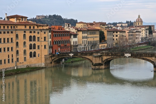 Florence, Italy. Arno river view.  © Julia Kostina 