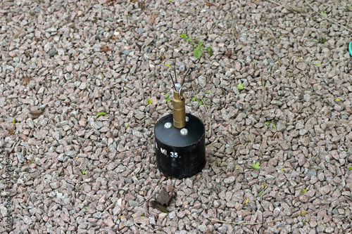S mine from world war two