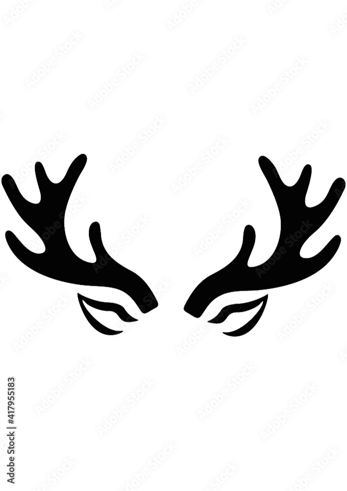 Christmas decorative banner, Christams, Snow, Snowflake, Santa, Deer, Gloves Christmas decorative banner, Christams, Snow, Snowflake, Santa, Deer, Gloves