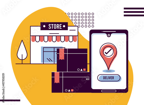 smartphone delivery application