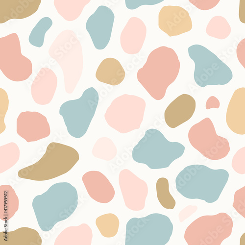 Wallpaper Mural Hand drawn various shapes. Abstract contemporary seamless pattern. Modern trendy illustration. Perfect for textile print Torontodigital.ca