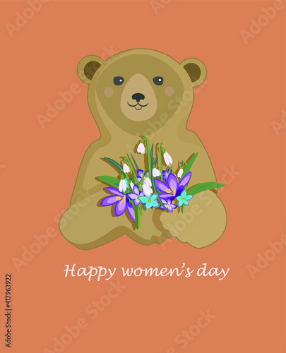 Greeting card with the inscription 