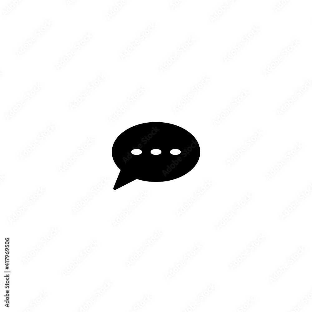 Speech bubble icon Speech bubble icon