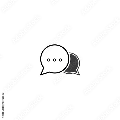 Speech bubble icon