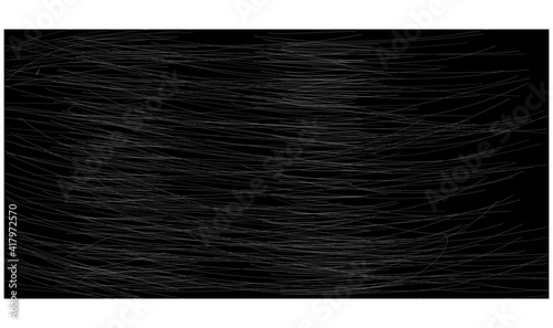 black hair background texture, shiny black hair vector .