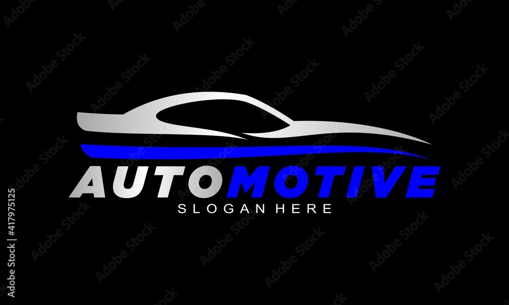 Automotive car modern logo