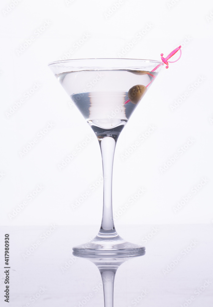 Bebida alcohólica Martini con fruta Bebida alcohólica Martini con fruta