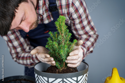 Photography Gardening concept