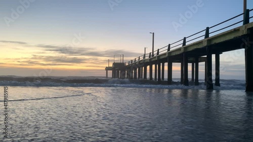Wallpaper Mural Atardecer en puerto / playa - Sunset in port / beach Torontodigital.ca