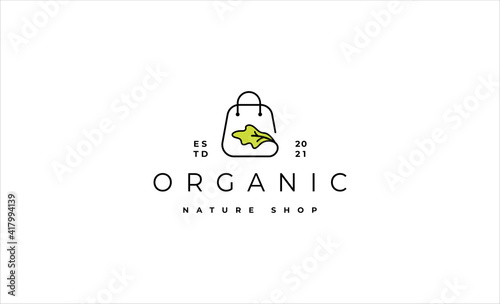 Salad Shop Logo Design Vector illustration