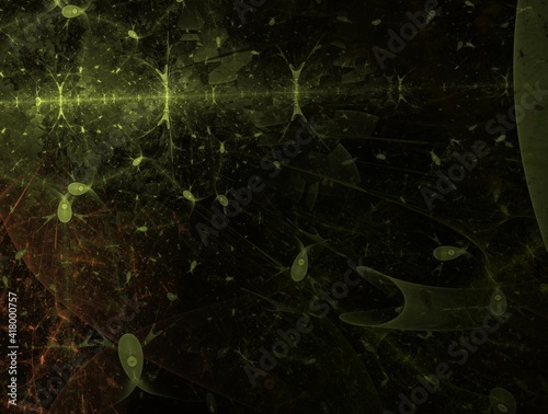 Imaginatory fractal background Image