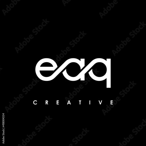 EAQ Letter Initial Logo Design Template Vector Illustration