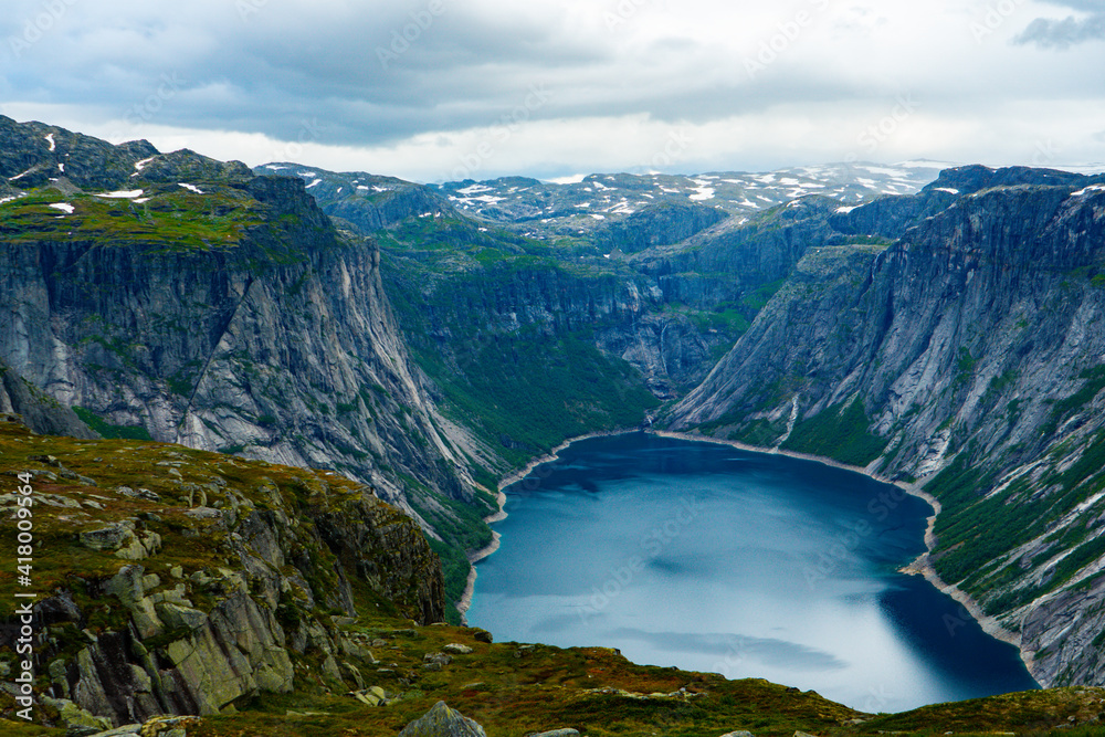 Fjord view from Trolltunga