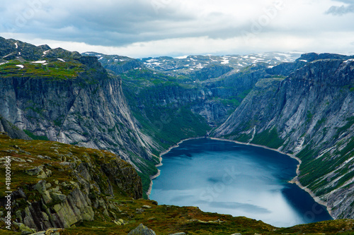 Fjord view from Trolltunga