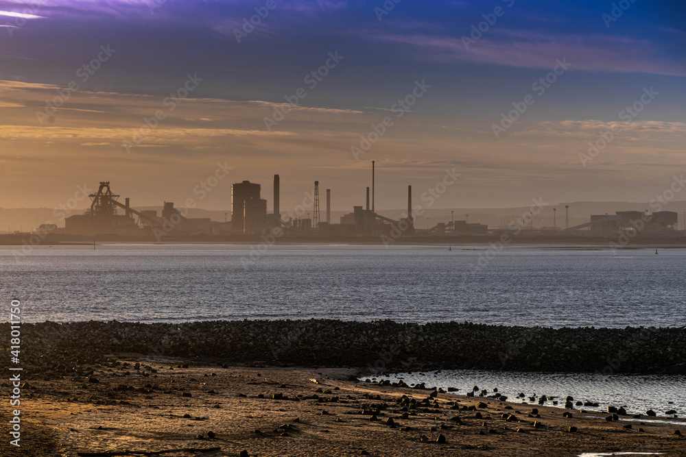 Fototapeta premium cargo ship in port